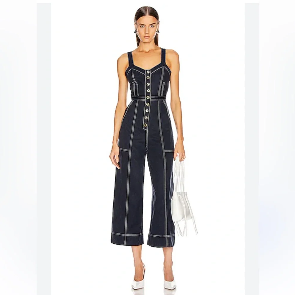 ULLA JOHNSON Romy Jumpsuit - Picture 1 of 7